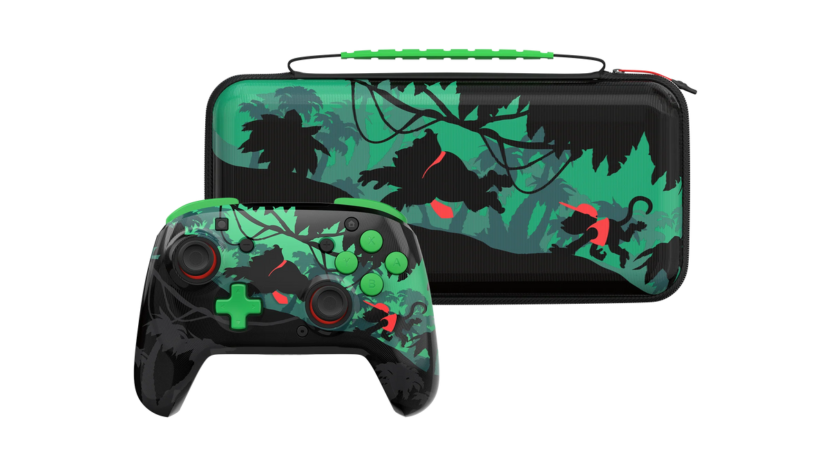 Rematch™ Wireless Controller + PlayTrek™ Travel Case for Nintendo Switch 2™ - Donkey Kong Bundle